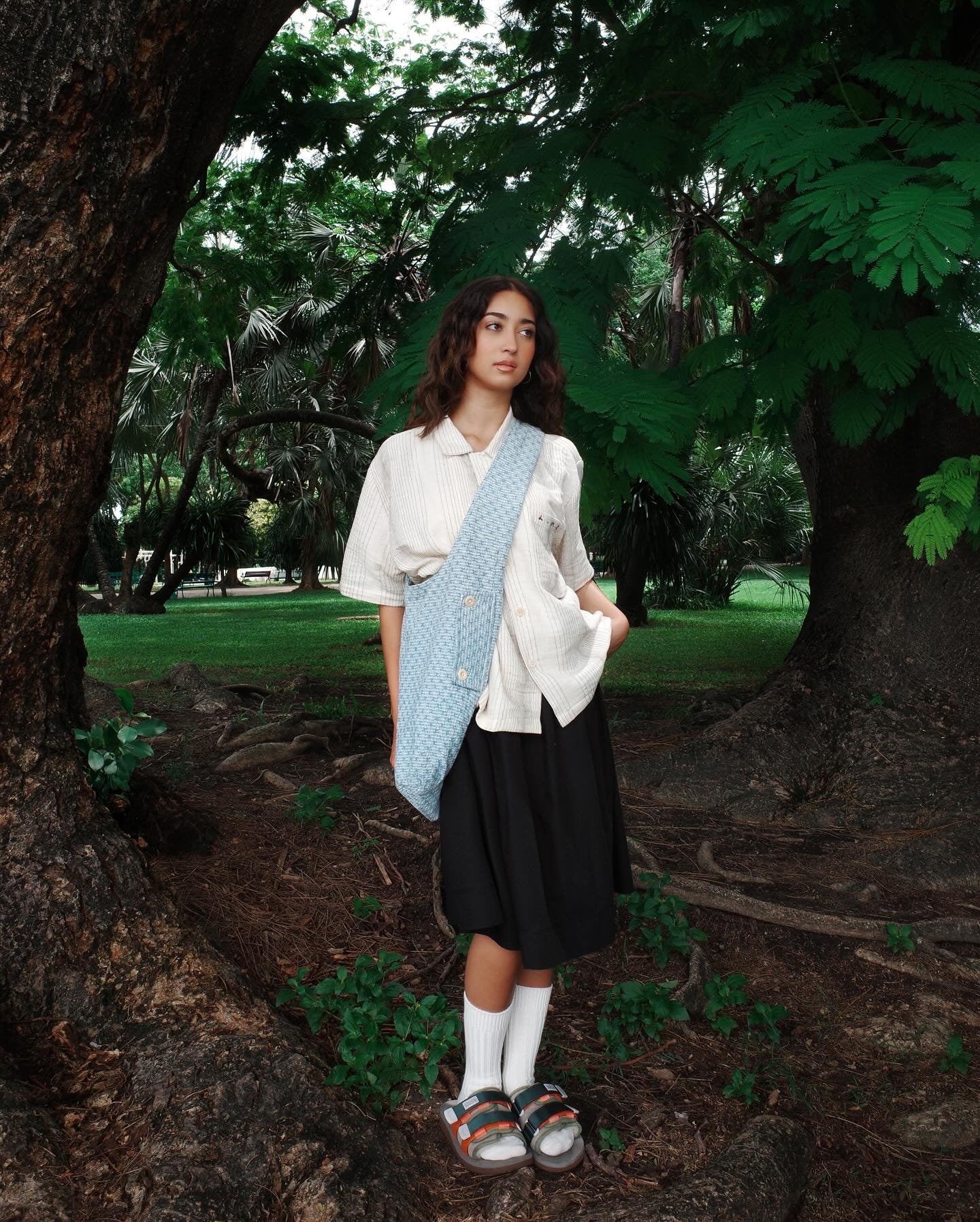 Knotted Rush Bag