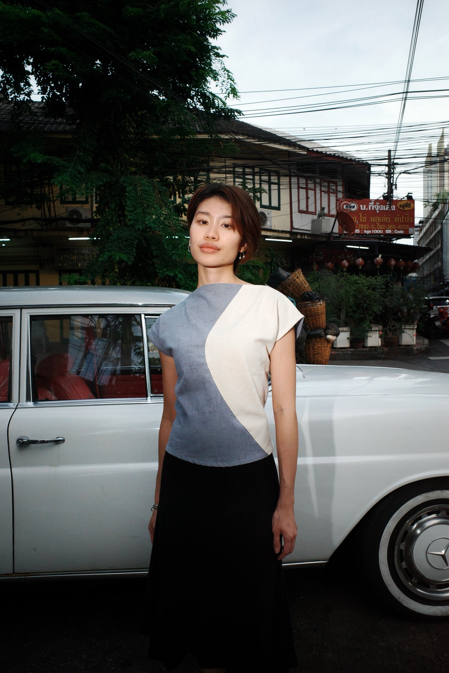 Raku Top - Grey