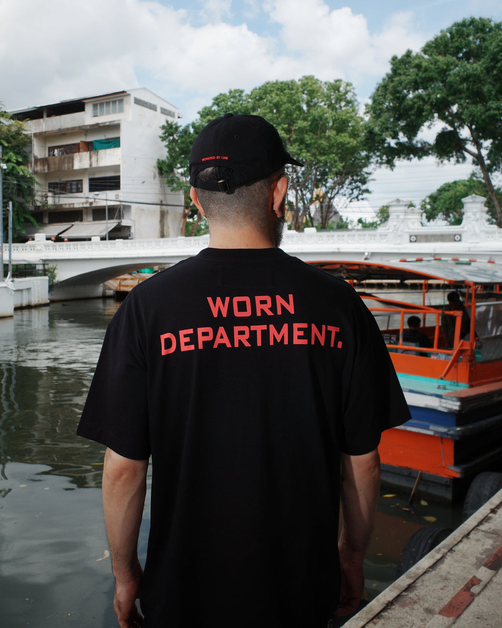 Worn Department T-Shirt - Black