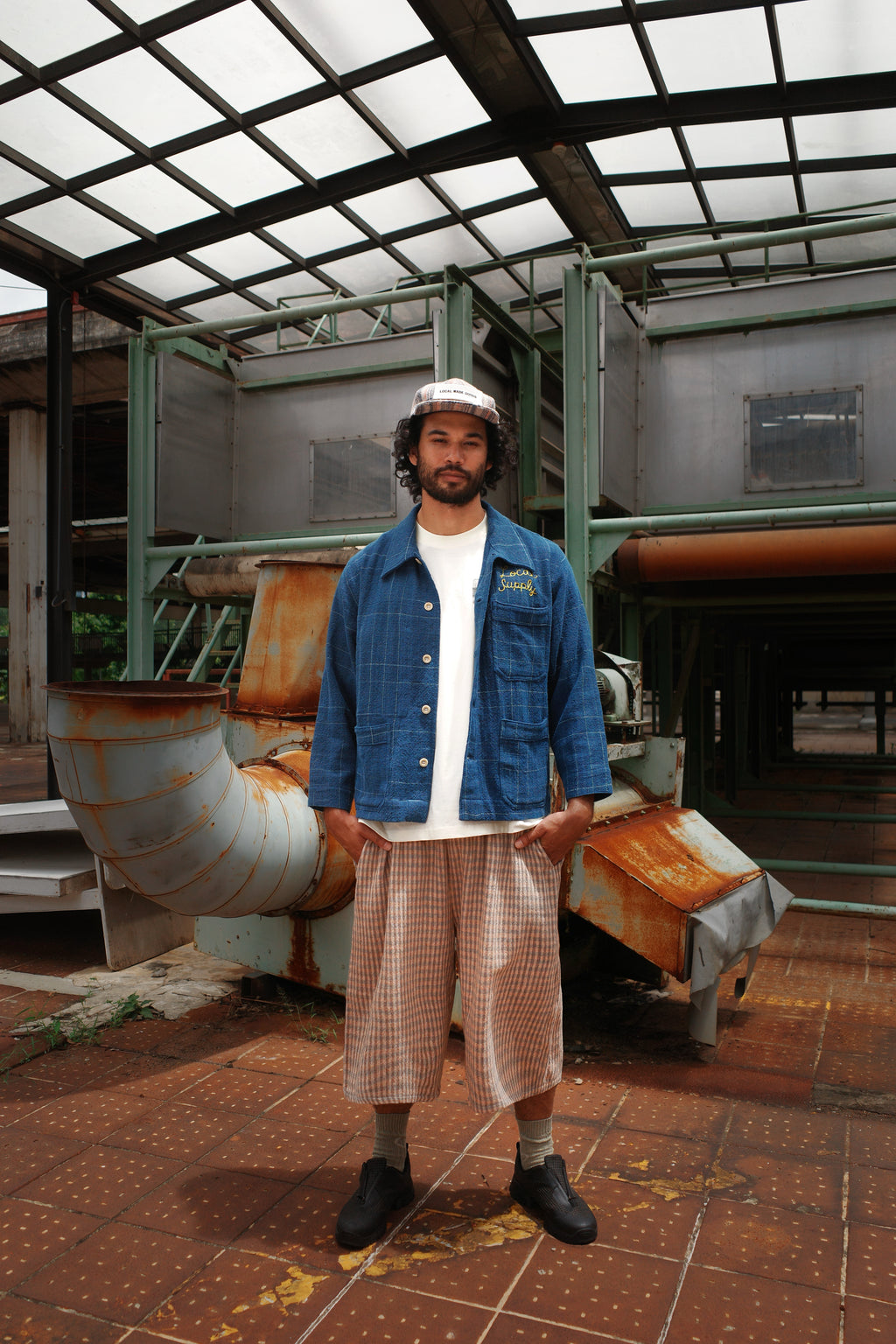 Welder Jacket - Distorted Indigo