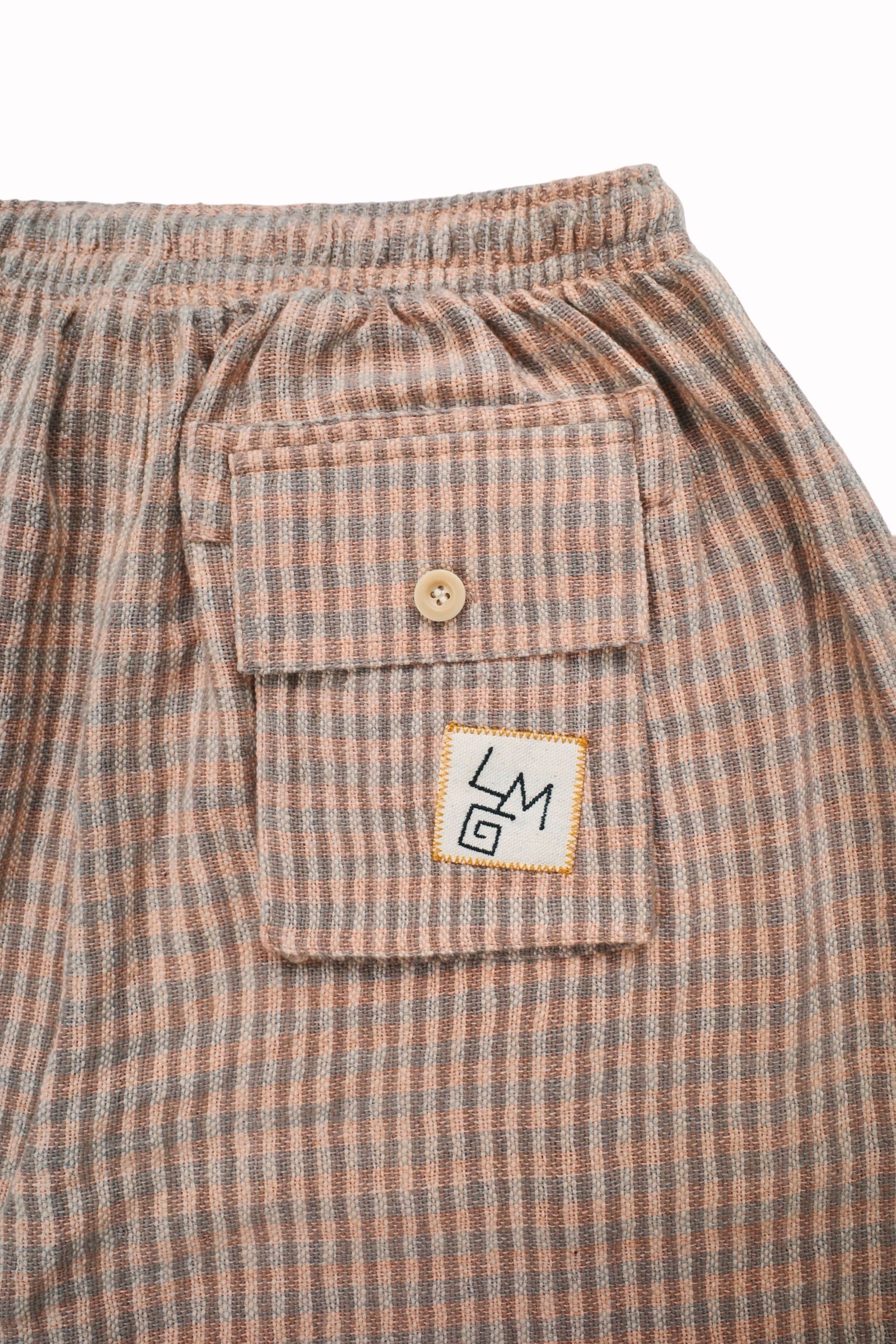 Builder Shorts - Pink Plaid