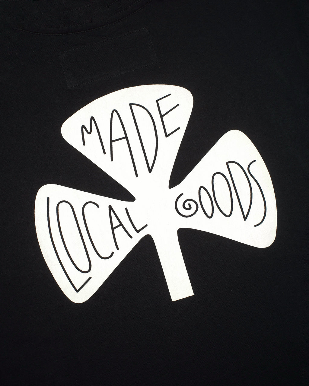 LMG クローバー Tシャツ - ブラック