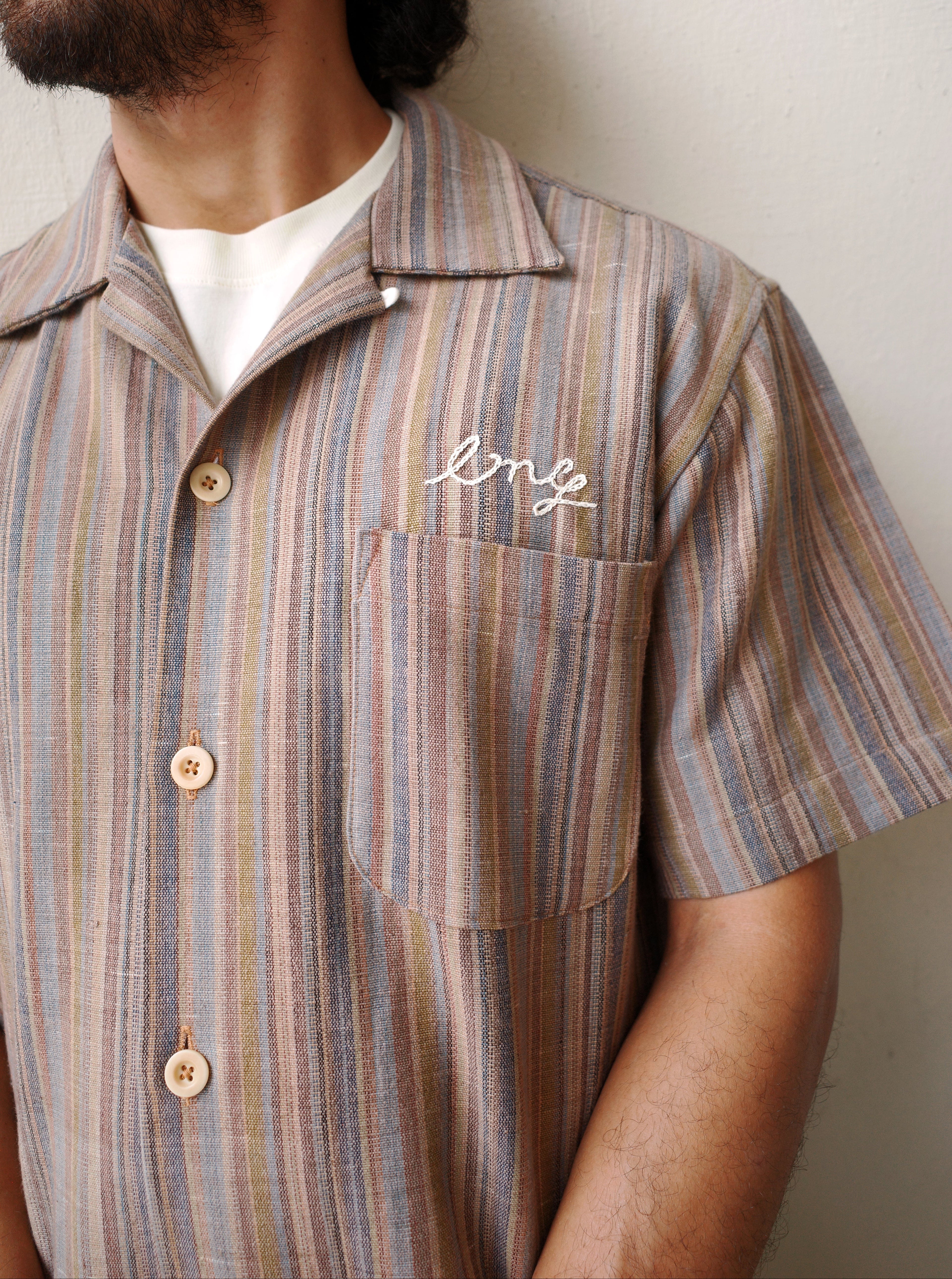 Everyday Shirt - Dusty Striped