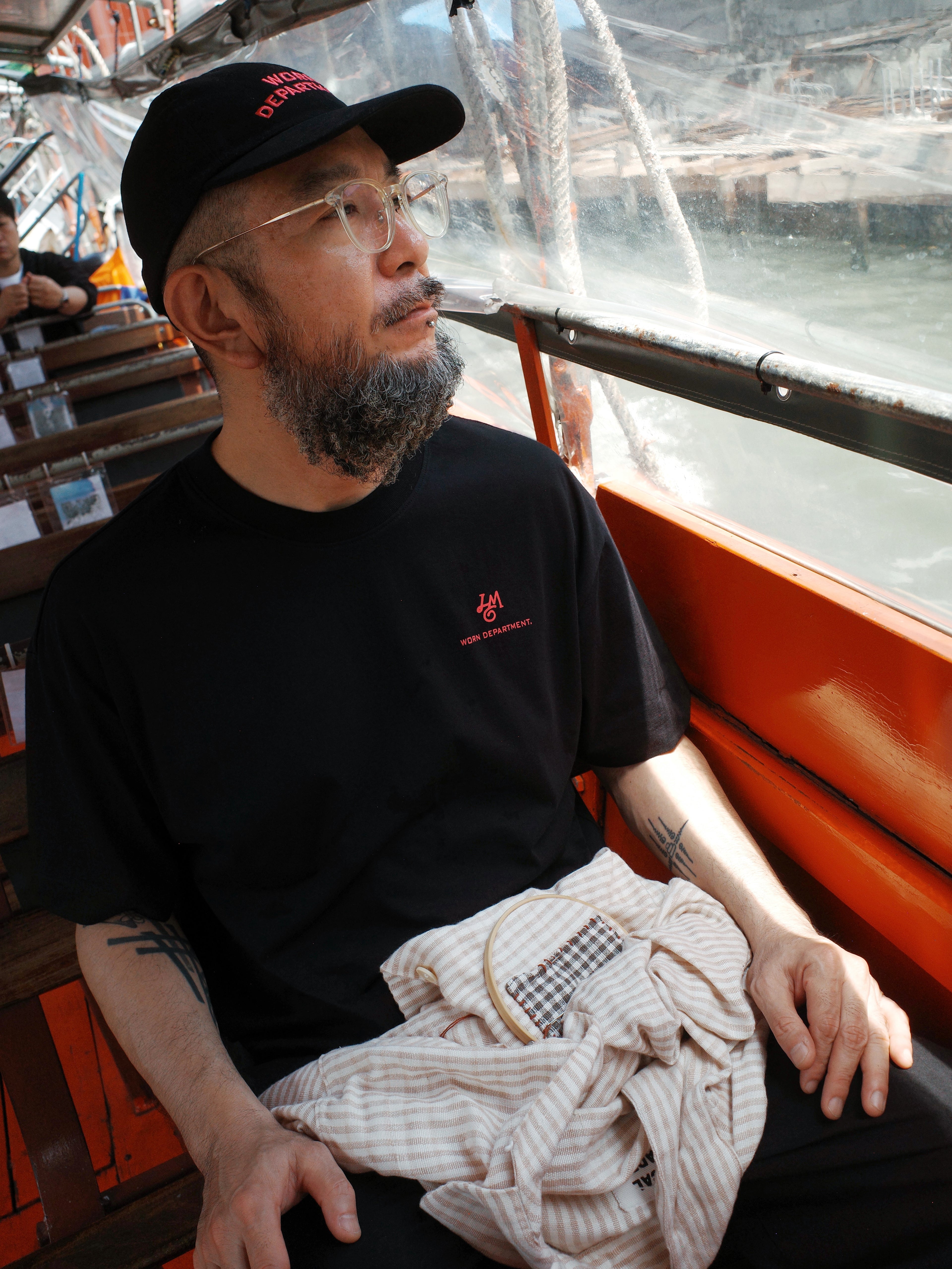 Worn Department T-Shirt - Black