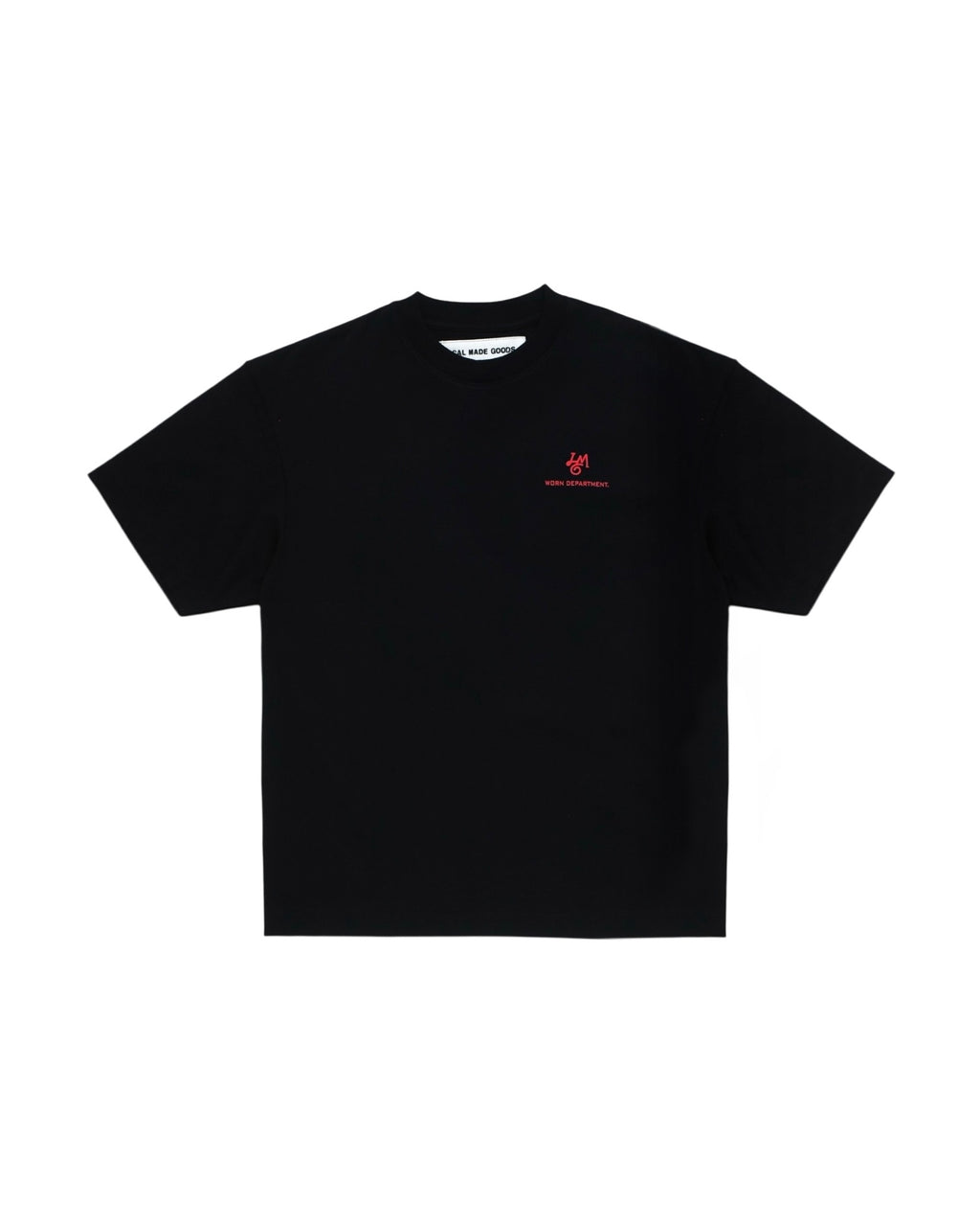 Worn Department T-Shirt - Black