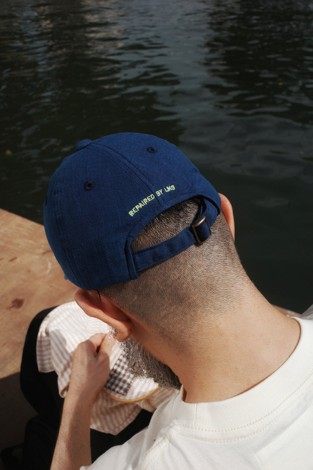 Worn Department Cap - Indigo