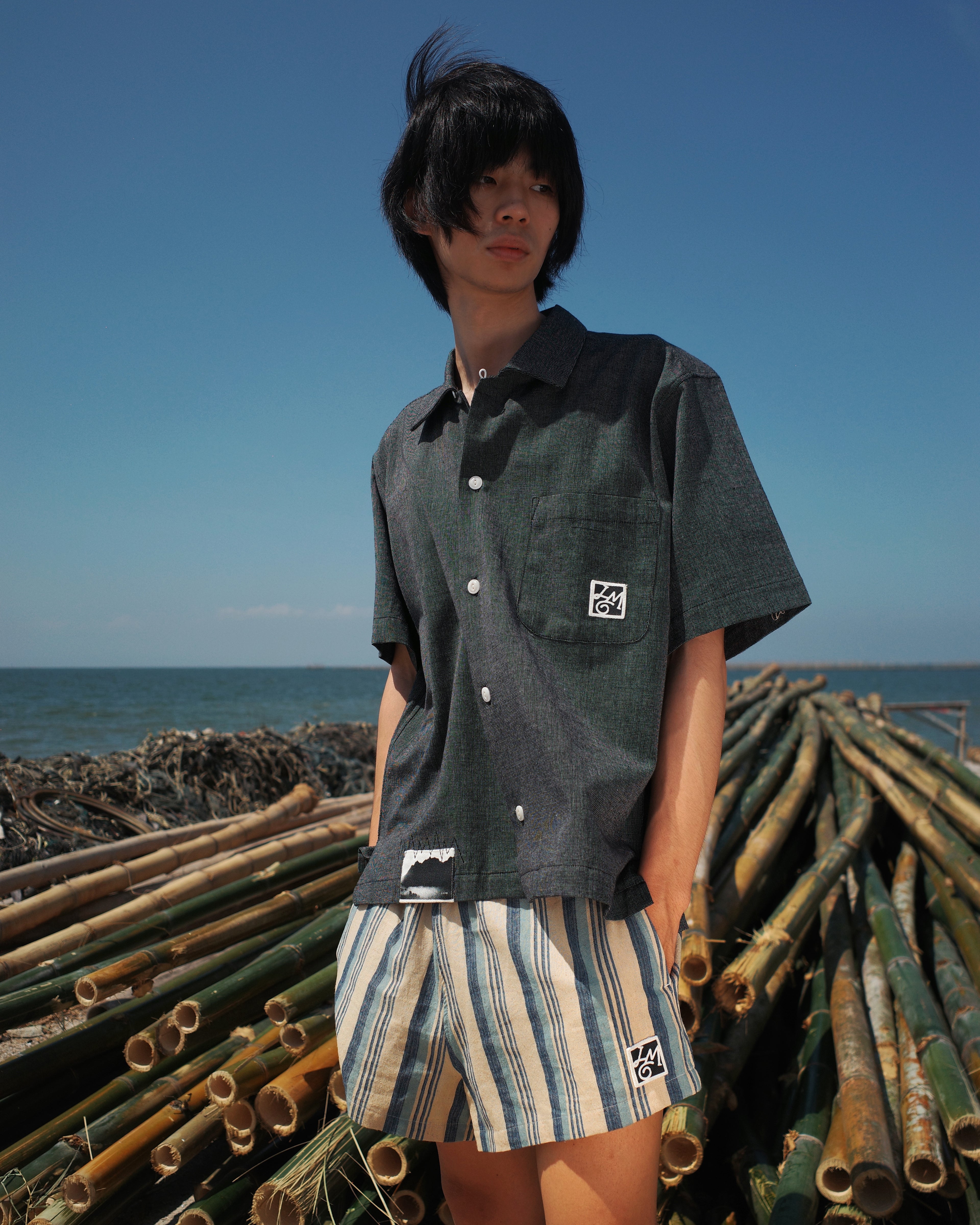 Explorer Shorts - Sea Striped