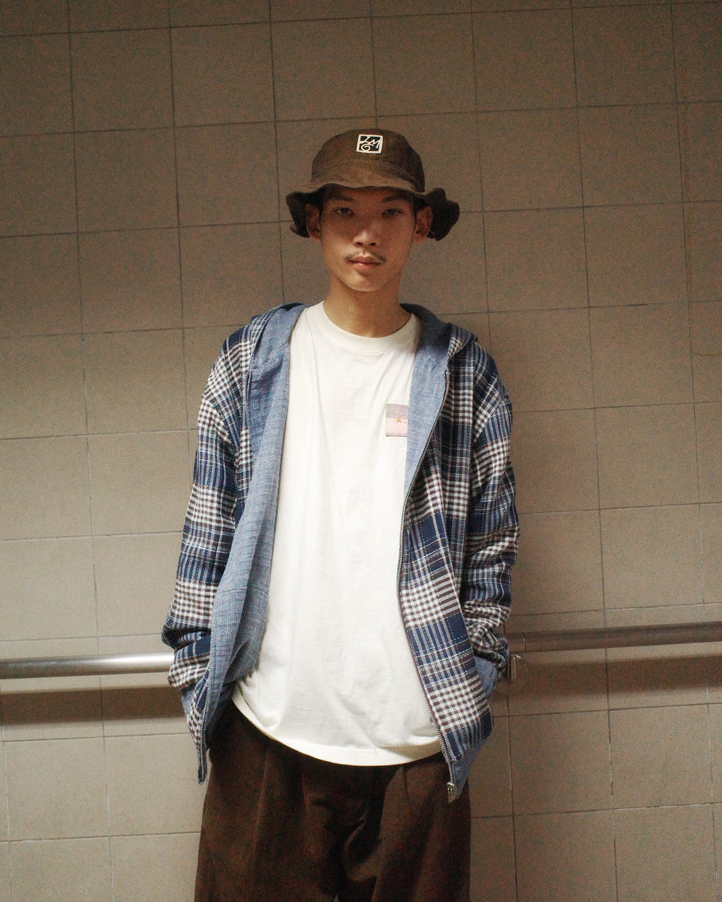 LMG Reversible Hoodie - Sky Blue