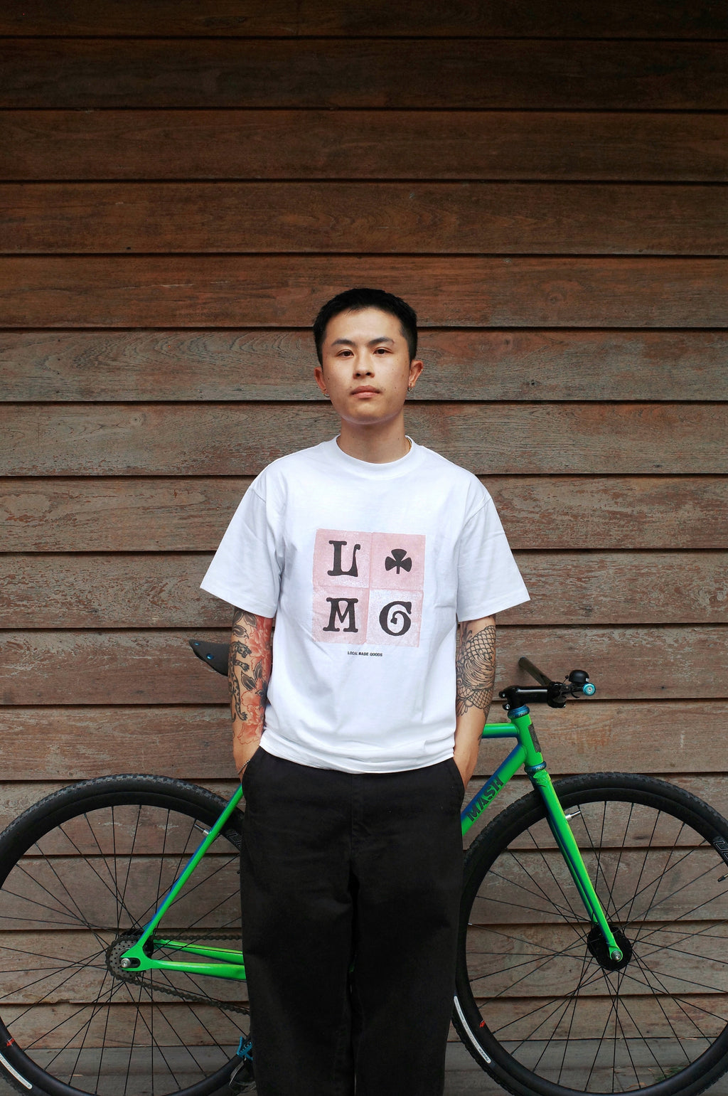 LMG Tiles T-Shirt - White