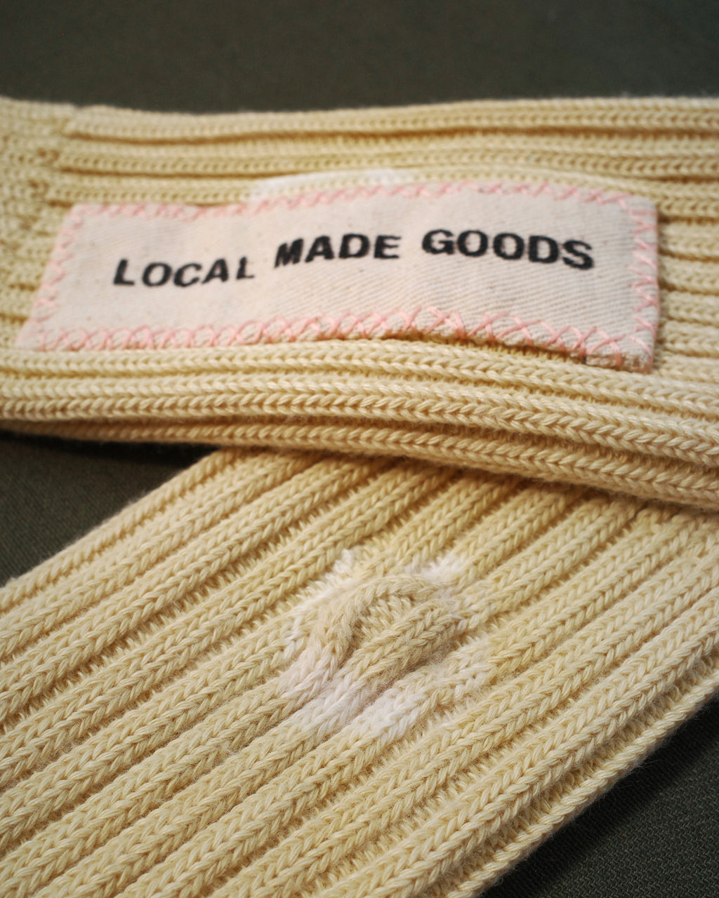 LMG Patch Socks - Mango Leaves