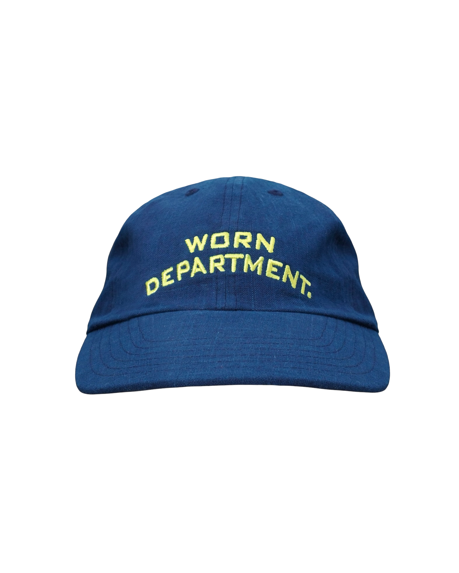 Worn Department Cap - Indigo