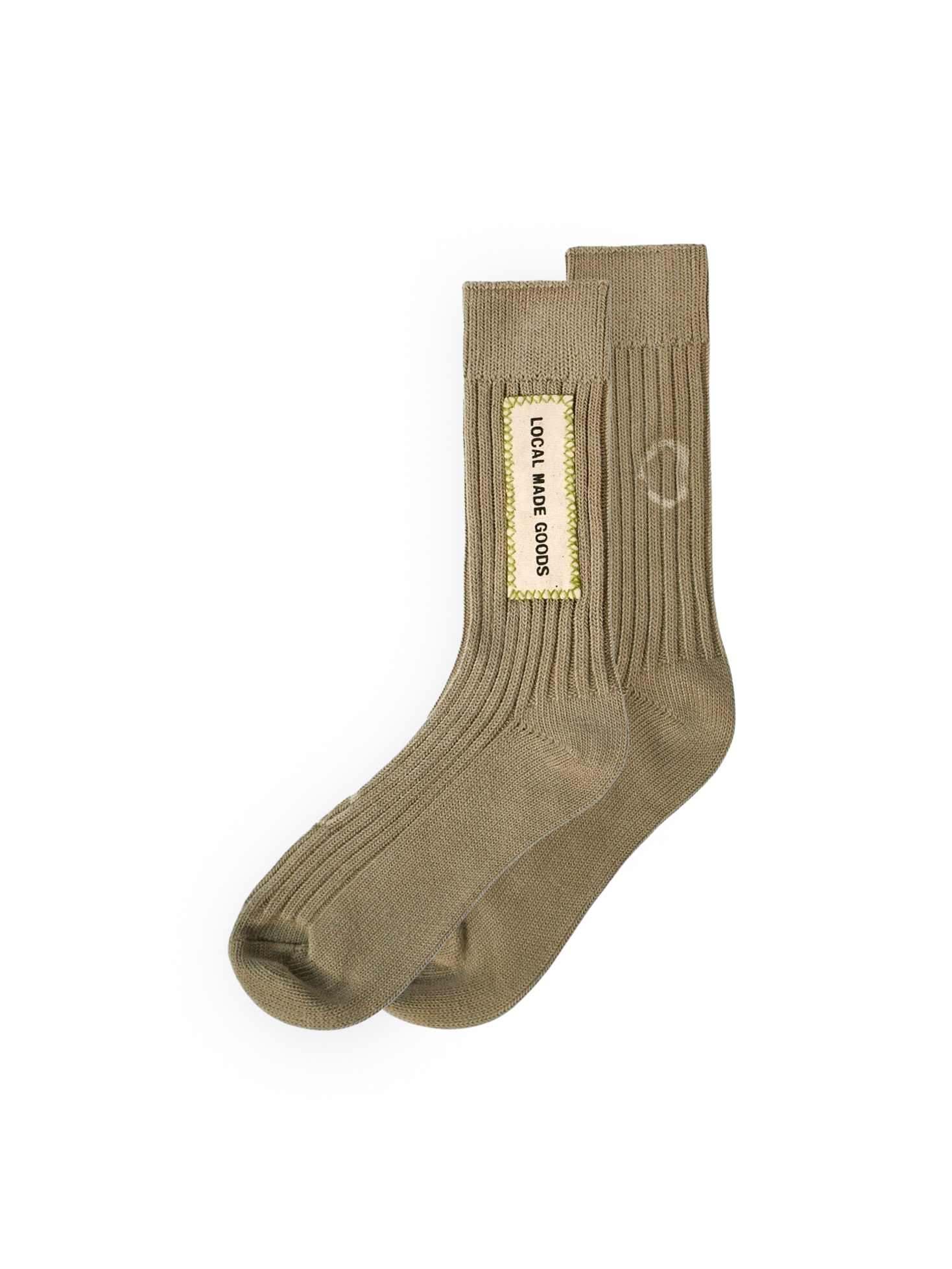 LMG Patch Socks - Tropical Olive