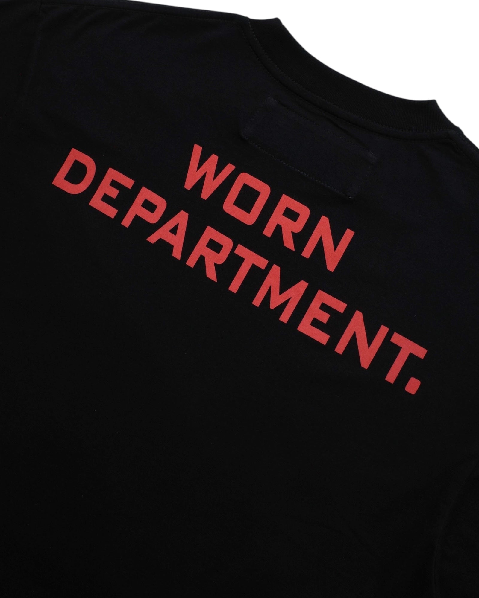 Worn Department T-Shirt - Black