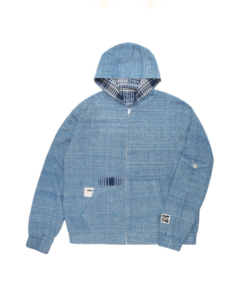 LMG Reversible Hoodie - Sky Blue
