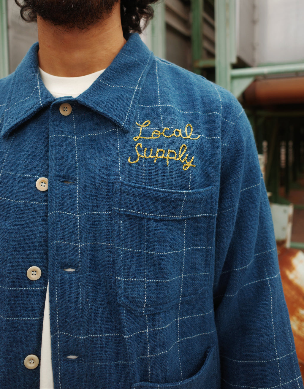 Welder Jacket - Distorted Indigo